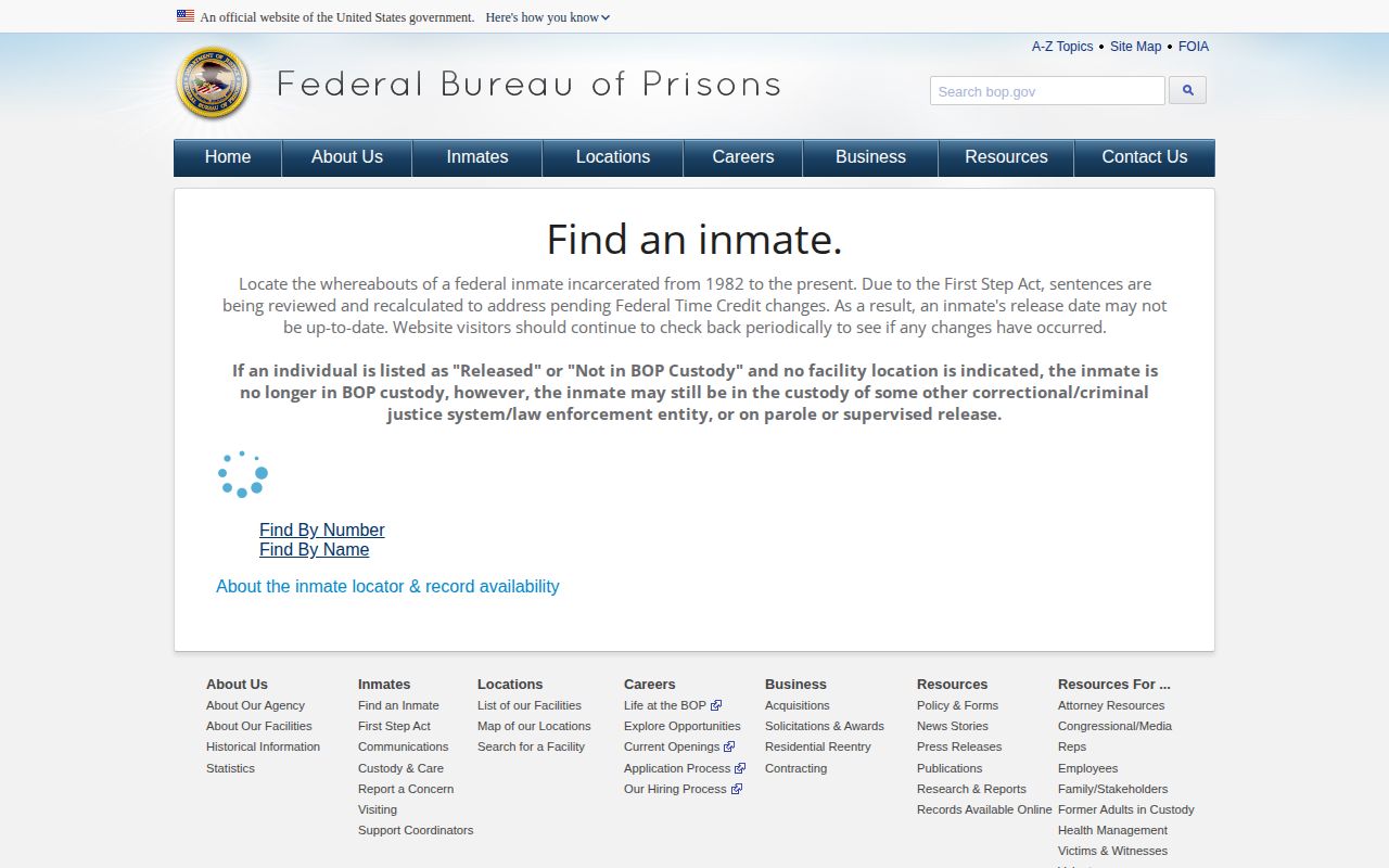 Gallatin County released inmate federal locator fields